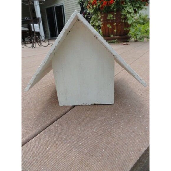 Hand Made Hand Painted Seven Peanuts Characters Birdhouse One Of A Kind Mint - Picture 5 of 9